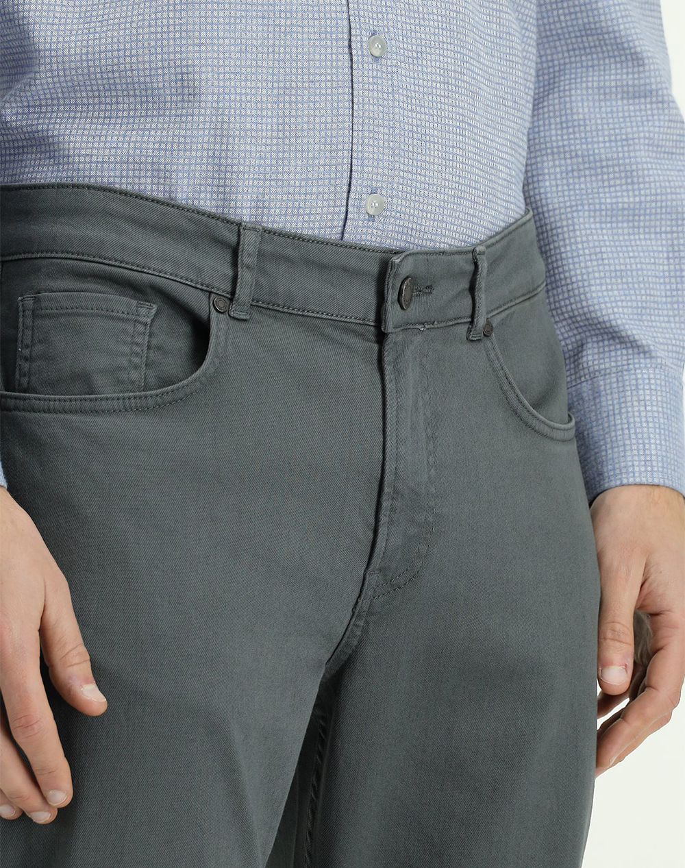 KIGILI PANTS SPORT KK2637D0DZ003-210 Gray φωτογραφία