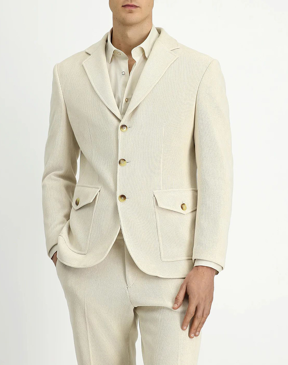 KIGILI JACKET KK2626Z0AR001-C10 Ecru