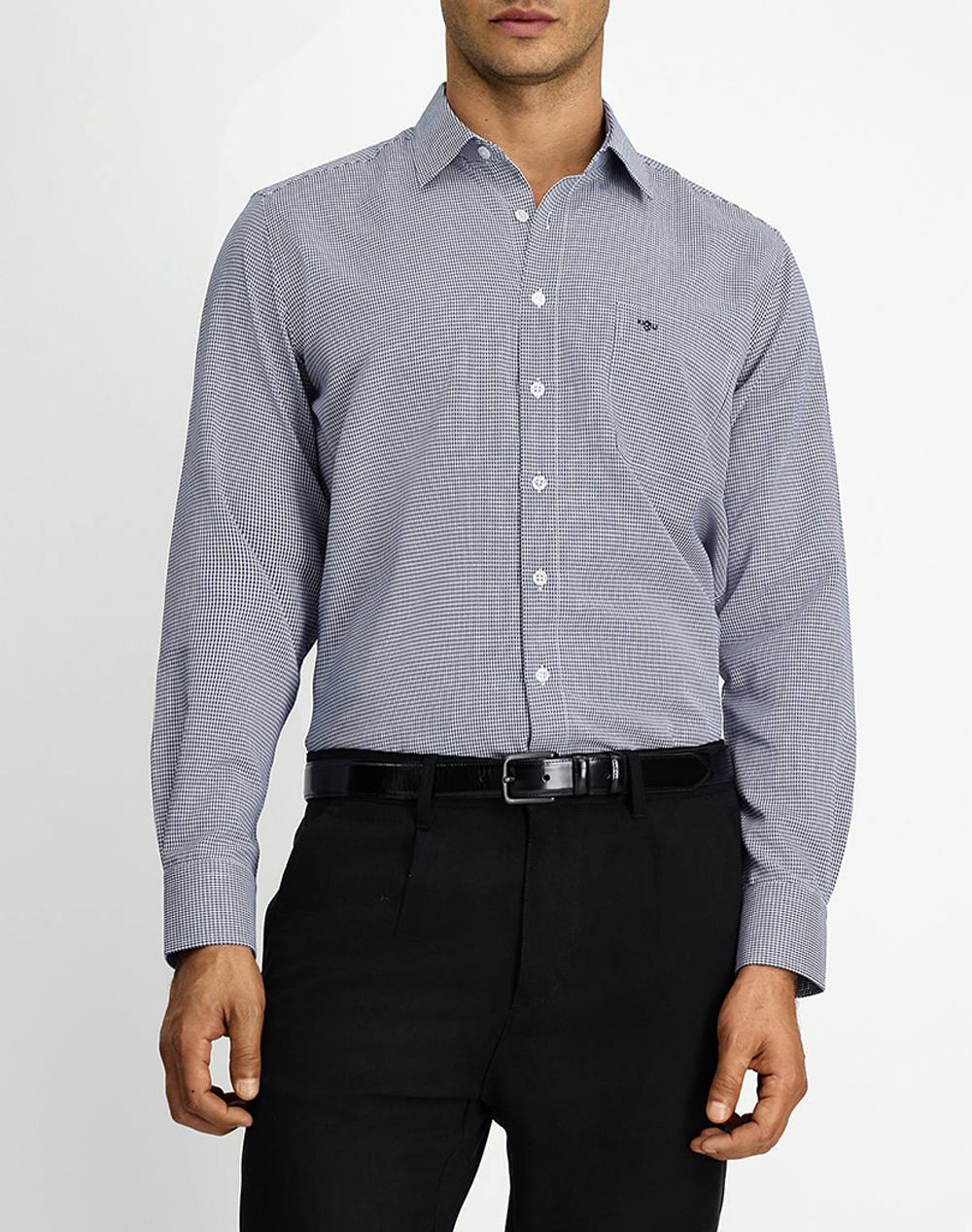 KIGILI LONG SLEEVE SHIRT KK264AE0AR001-520 Blue