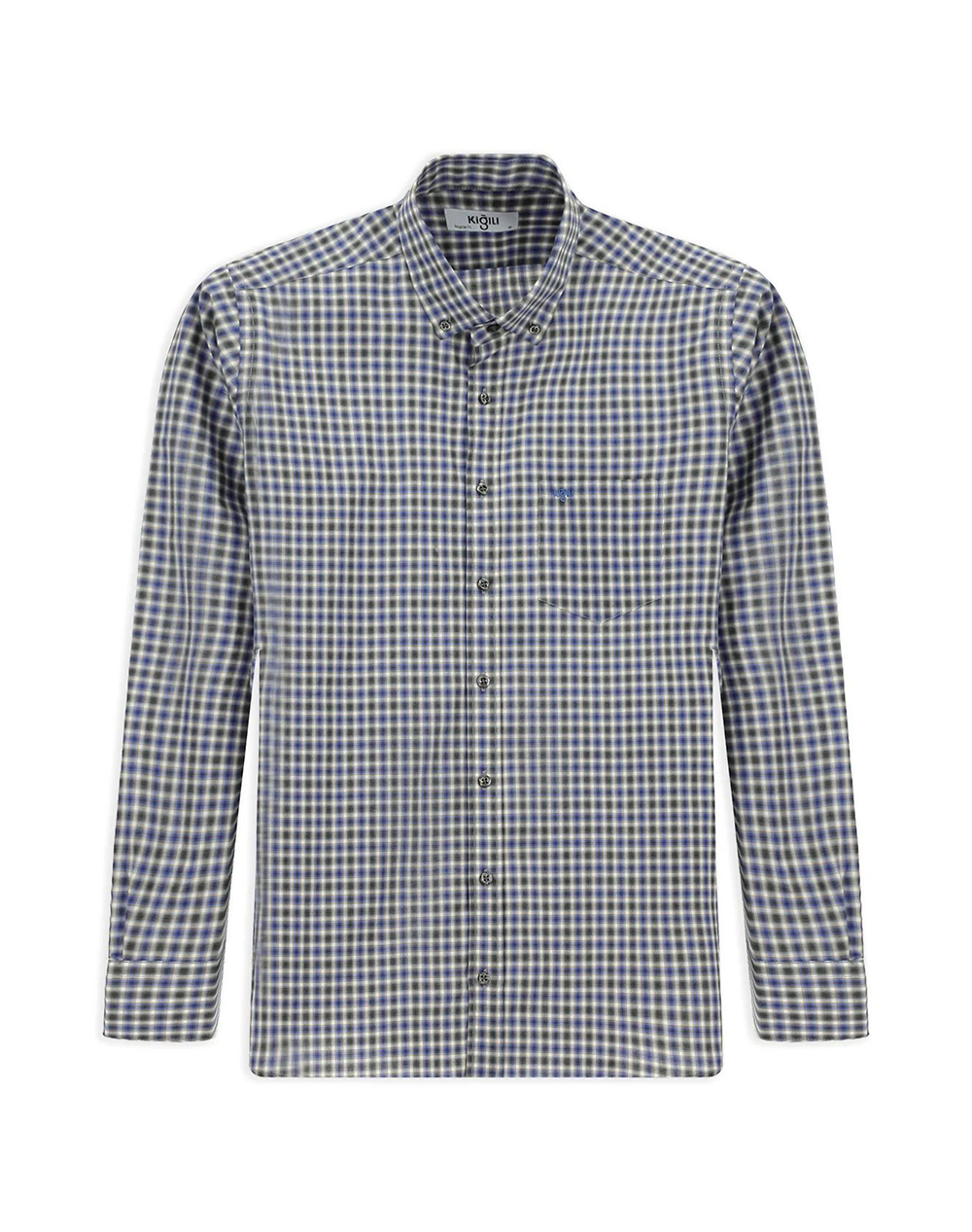 KIGILI LONG SLEEVE SHIRT KK264DC0EK001-660 DarkBlue