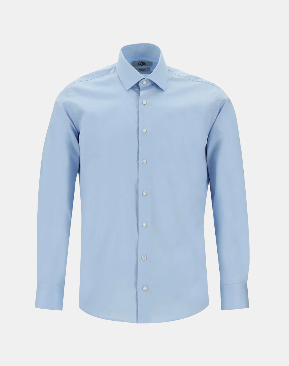 KIGILI KIGILI LONG SLEEVE SHIRT KS234BE0YD002-600 LightBlue