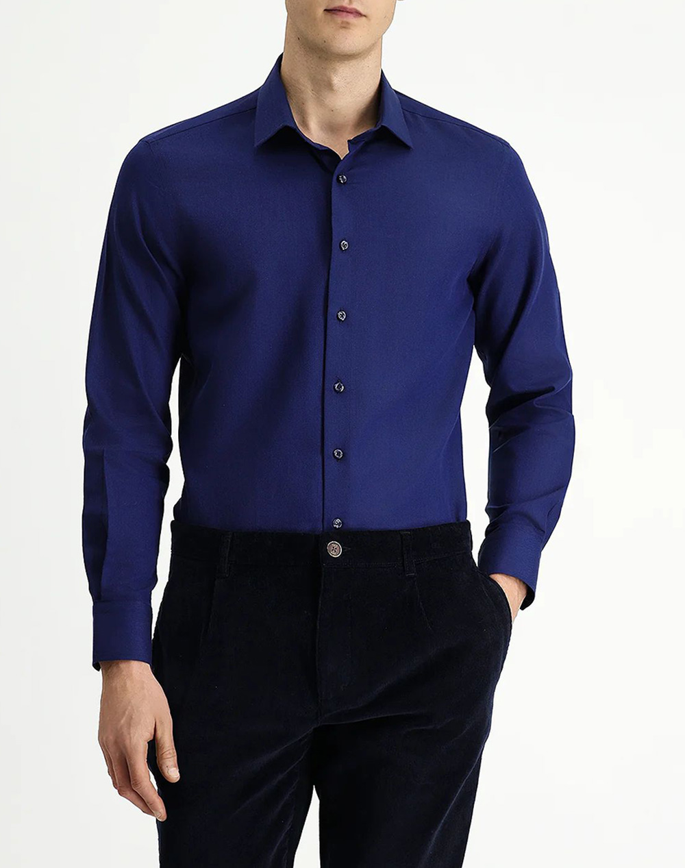 KIGILI LONG SLEEVE SHIRT KK2649C0AR002-520 RoyalBlue