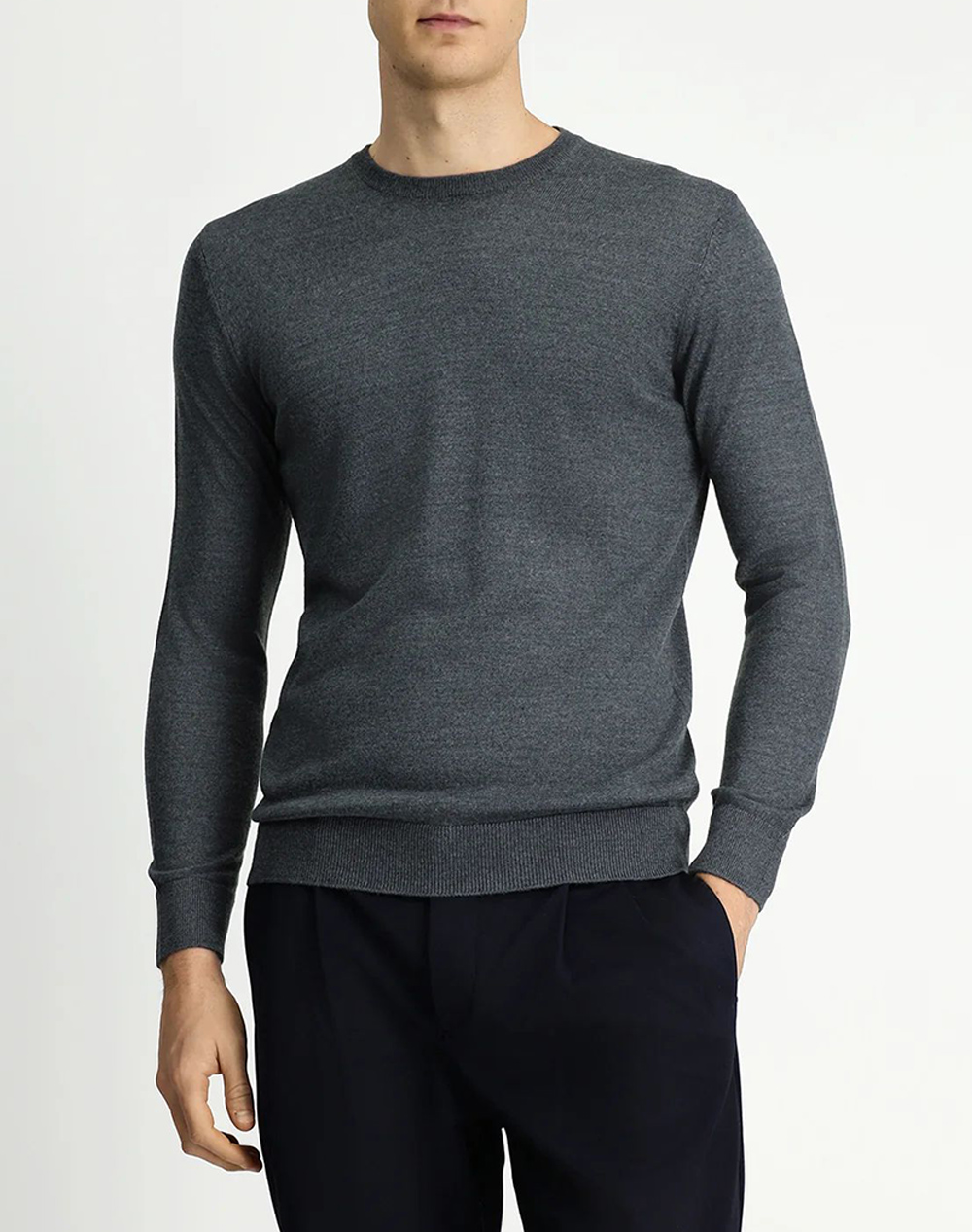 KIGILI KIGILI KNITWEAR KKBSD5M0DZ001-Q2M DarkGray