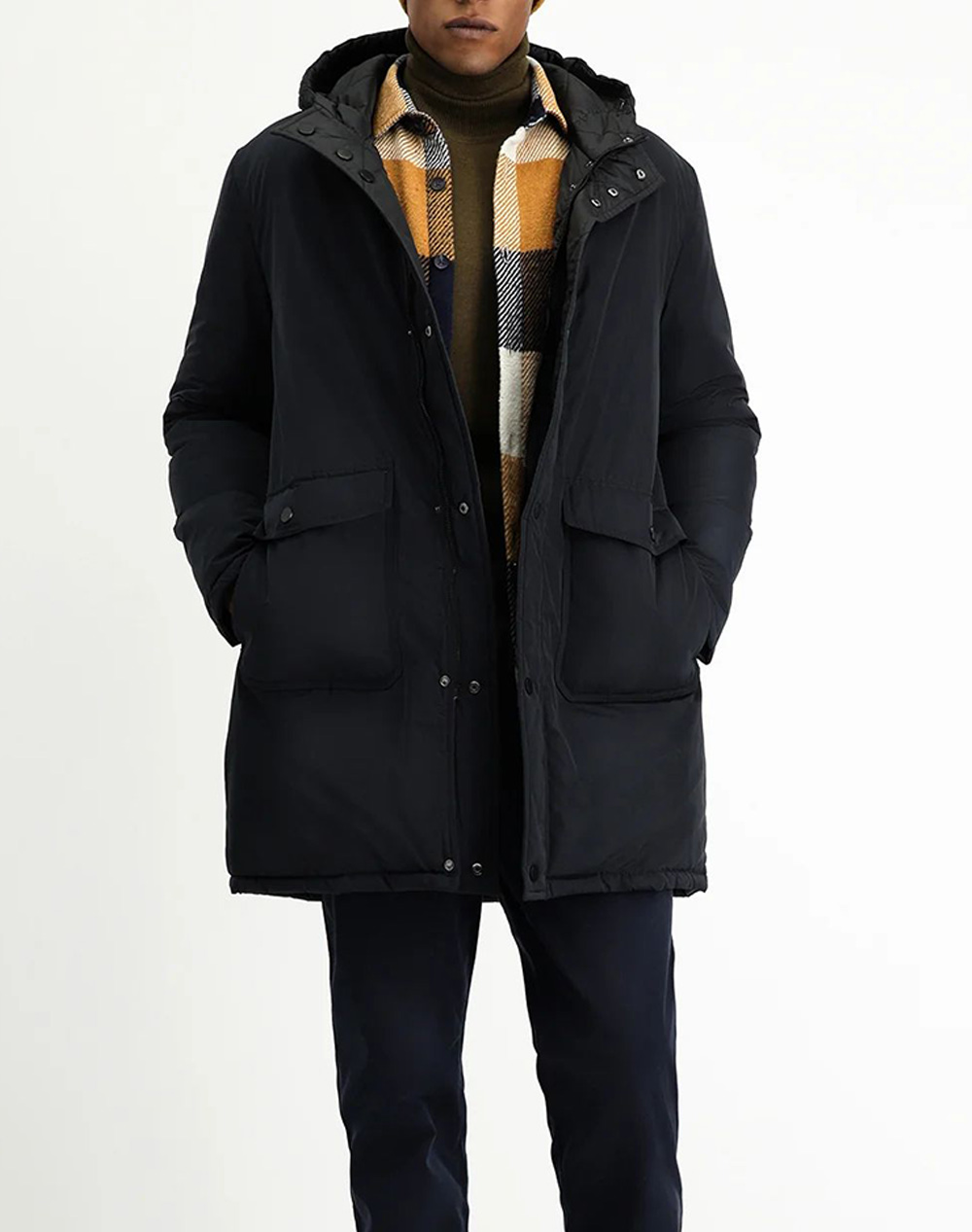 KIGILI COAT KK256DZ0DZ002-520 DarkBlue