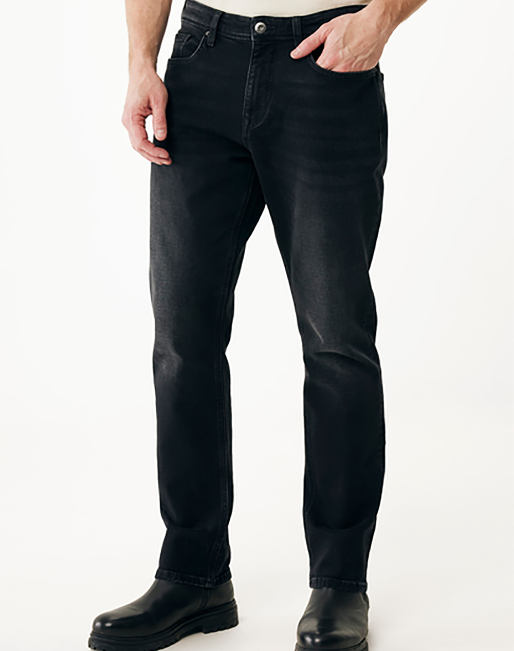 MEXX STEVE Denim straight jeans MF006201653M-50057 Black