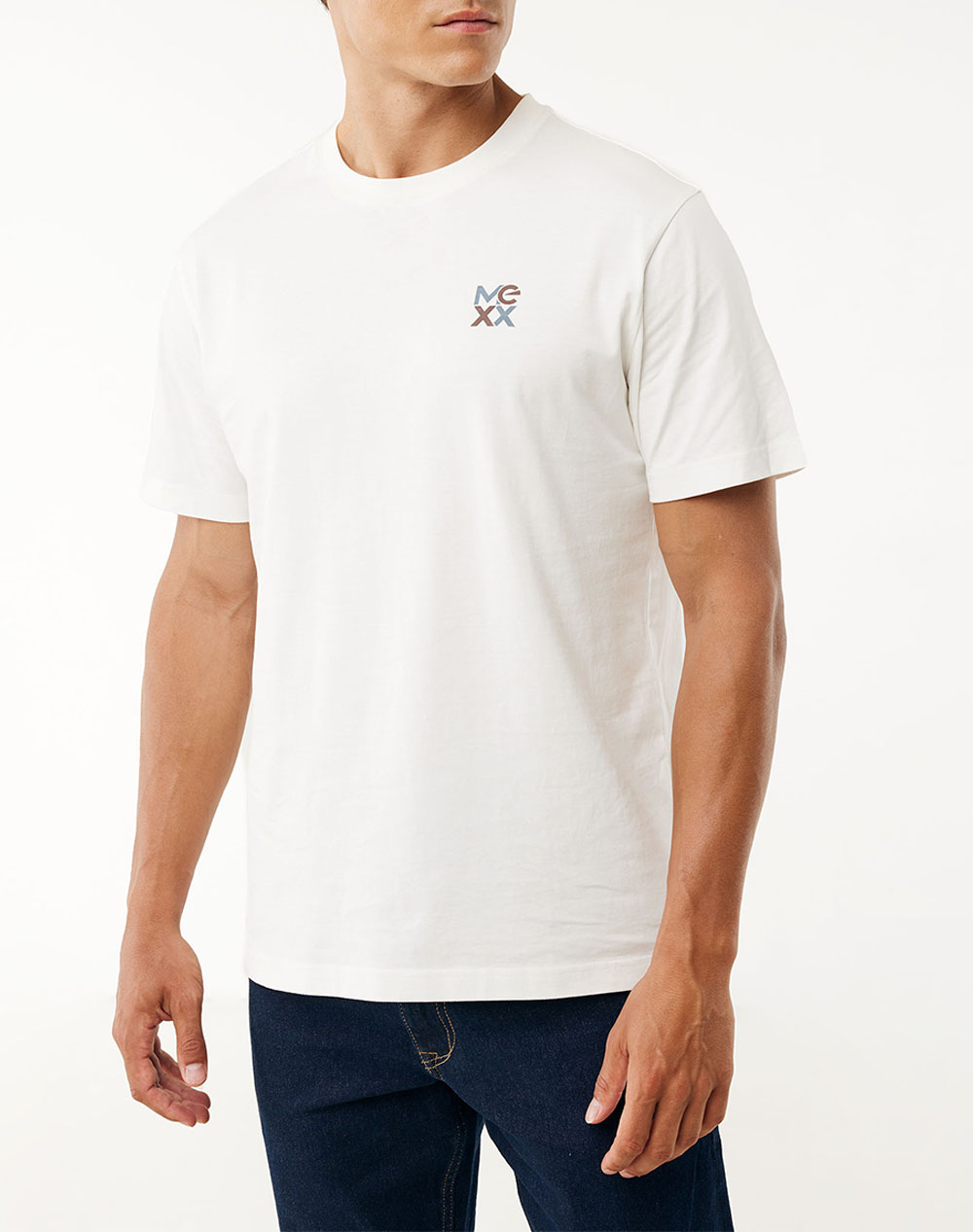 MEXX Logo print t-shirt MF007802053M-110602 OffWhite