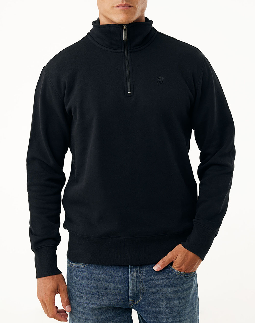 MEXX ACARAI Half zip sweater MF007504453M-193911 Black