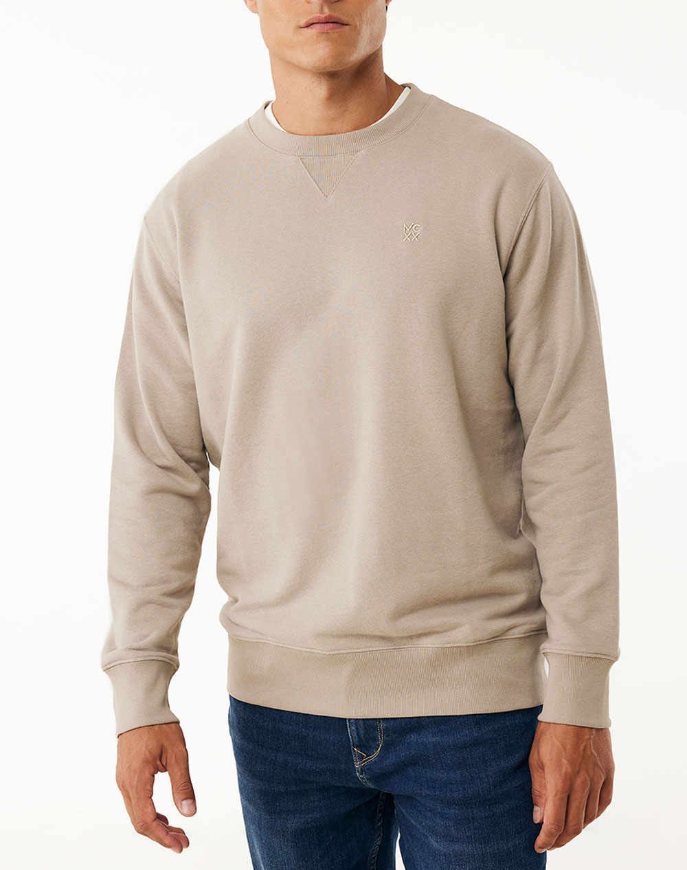 MEXX Basic crew neck sweater MF007504753M-171210 Biege