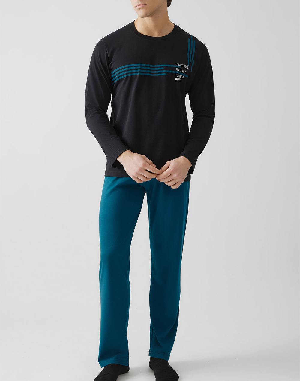 MINERVA MINERVA ΠΥΖ.ΑΝΔΡ.STAY STRONG W25-26 90-71272-045 Black