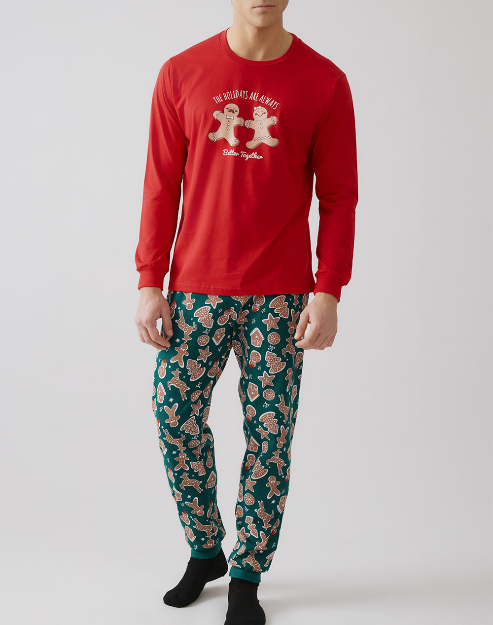 MINERVA ΠΥΖ.ΑΝ-ΓΥ.UNISEX X-MAS BISCUIT 90-89902-018 Red