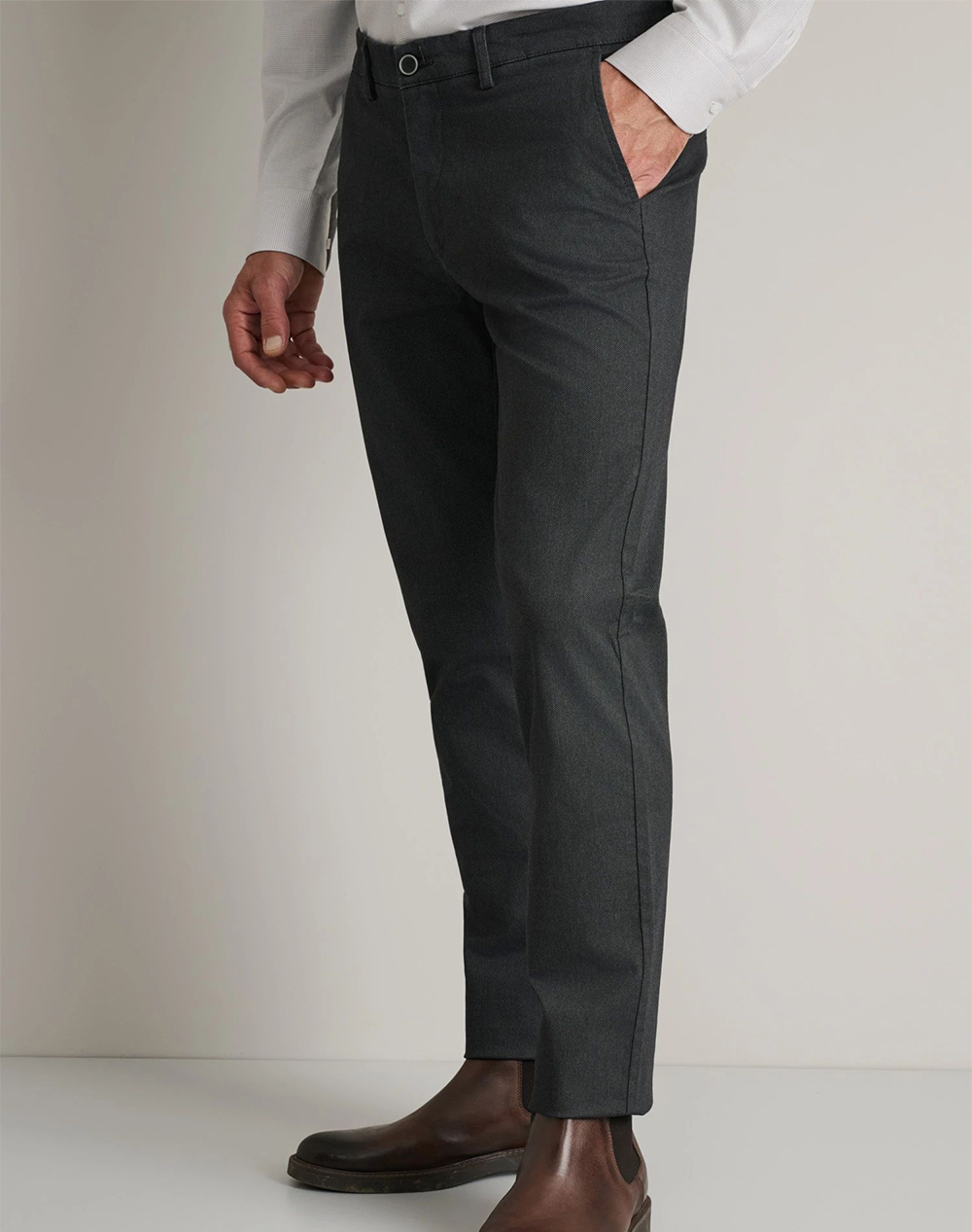 NAVY&GREEN ΠΑΝΤΕΛΟΝΙ ΑΠΙΕΤΟ MODERN FIT 24AG.1003MFA/194-ANTHRACITE DarkSlateGrey φωτογραφία