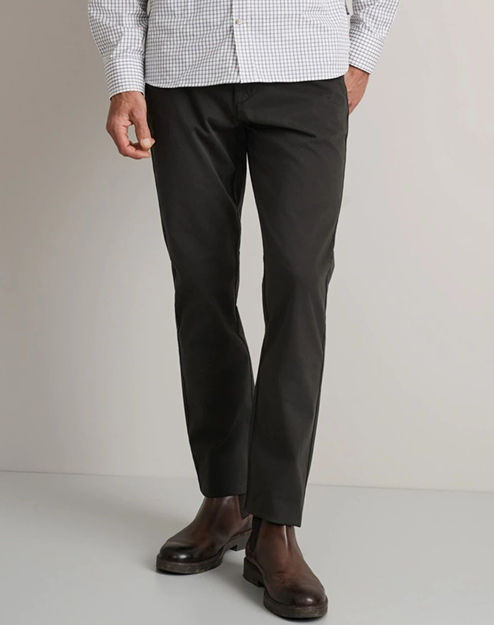 NAVY&GREEN ΠΑΝΤΕΛΟΝΙ ΑΠΙΕΤΟ MODERN FIT 24AG.1003MFA/201K.8-Phantom DarkGray