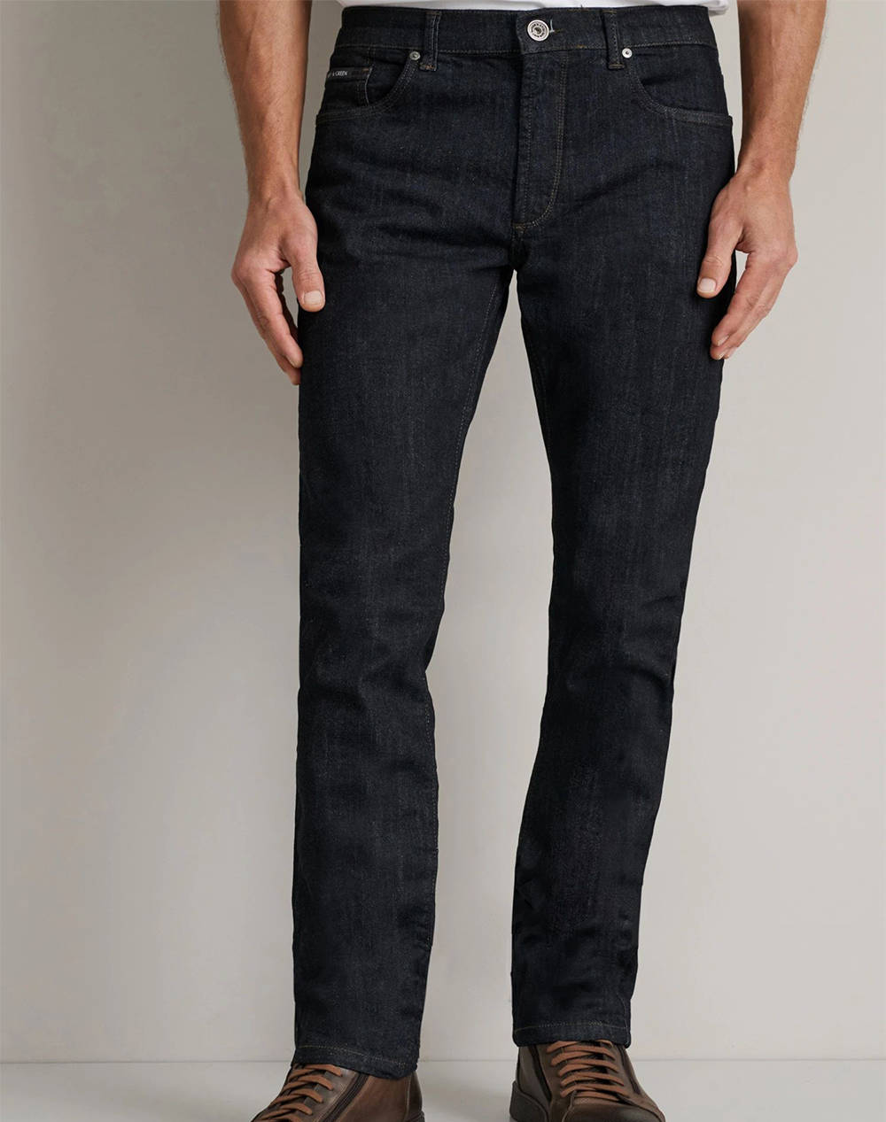 NAVY&GREEN NAVY&GREEN ΠΑΝΤΕΛΟΝΙ ΝΤΕΝΙΜ REGULAR WAIST 24YI.218/7-BLUE/BLACK DenimBlack