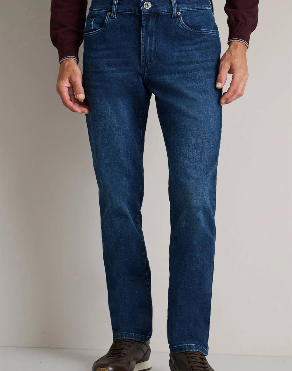 NAVY&GREEN ΠΑΝΤΕΛΟΝΙ ΝΤΕΝΙΜ REGULAR WAIST 24YI.218/4-BLUE DenimBlue