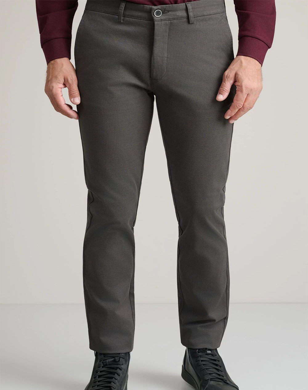 NAVY&GREEN ΠΑΝΤΕΛΟΝΙ ΑΠΙΕΤΟ MODERN FIT 24AG.1003MFA/192-STEEL GREY Gray