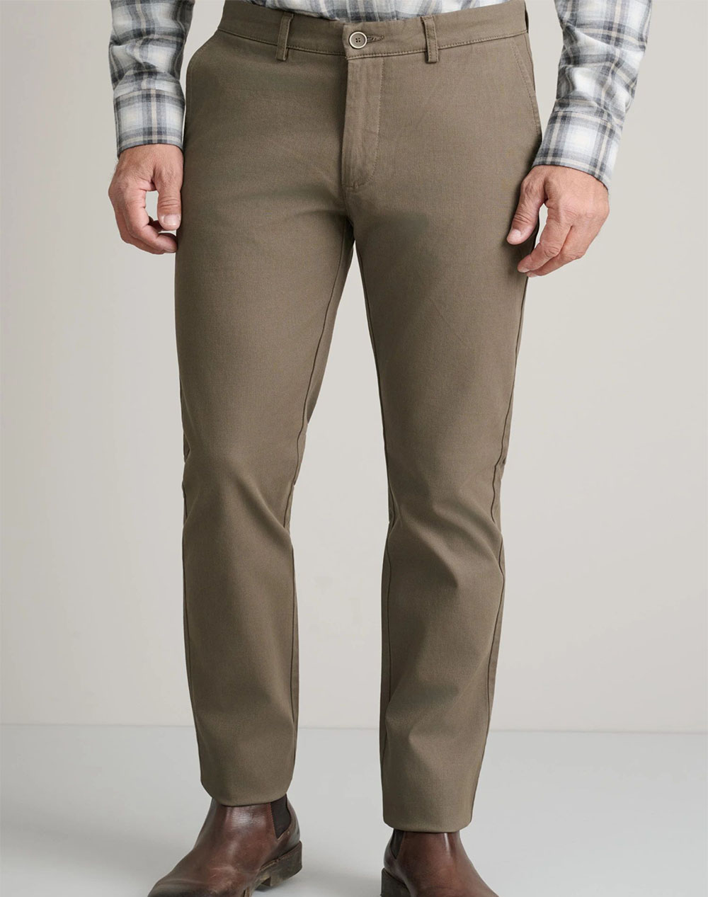 NAVY&GREEN ΠΑΝΤΕΛΟΝΙ ΑΠΙΕΤΟ MODERN FIT 24AG.1003MFA/179-Desert Palm SandyBrown