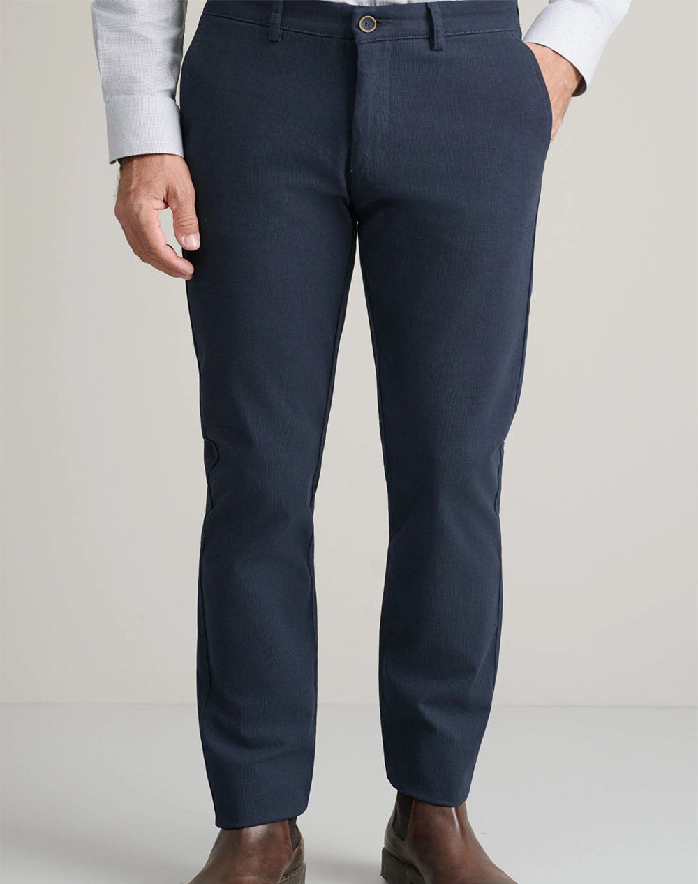 NAVY&GREEN ΠΑΝΤΕΛΟΝΙ ΑΠΙΕΤΟ MODERN FIT 24AG.1003MFA/70E.3-Dark Navy NavyBlue