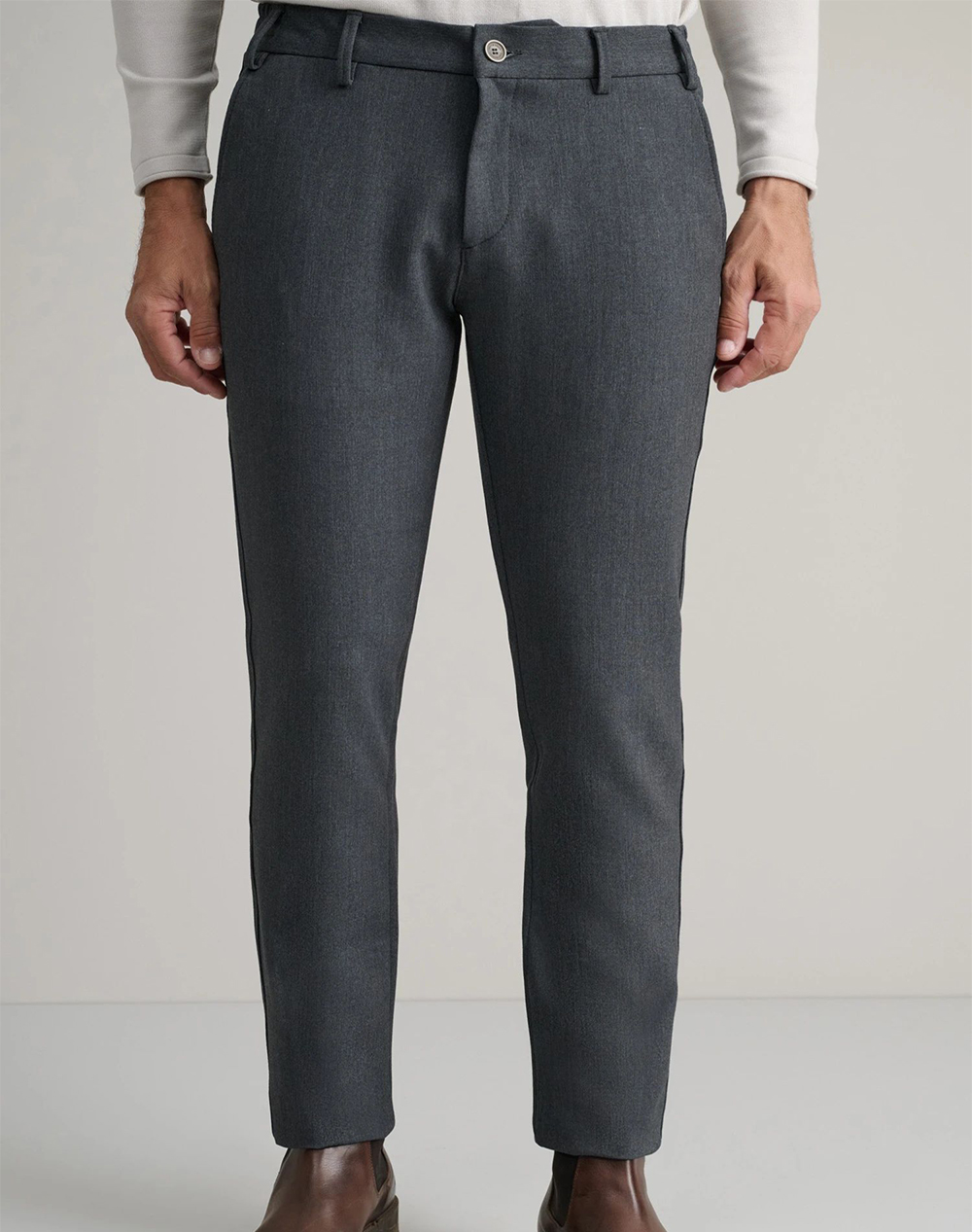 NAVY&GREEN ΠΑΝΤΕΛΟΝΙ ΑΠΙΕΤΟ MODERN FIT 24KO.1000/JG-Dark Grey DarkGray