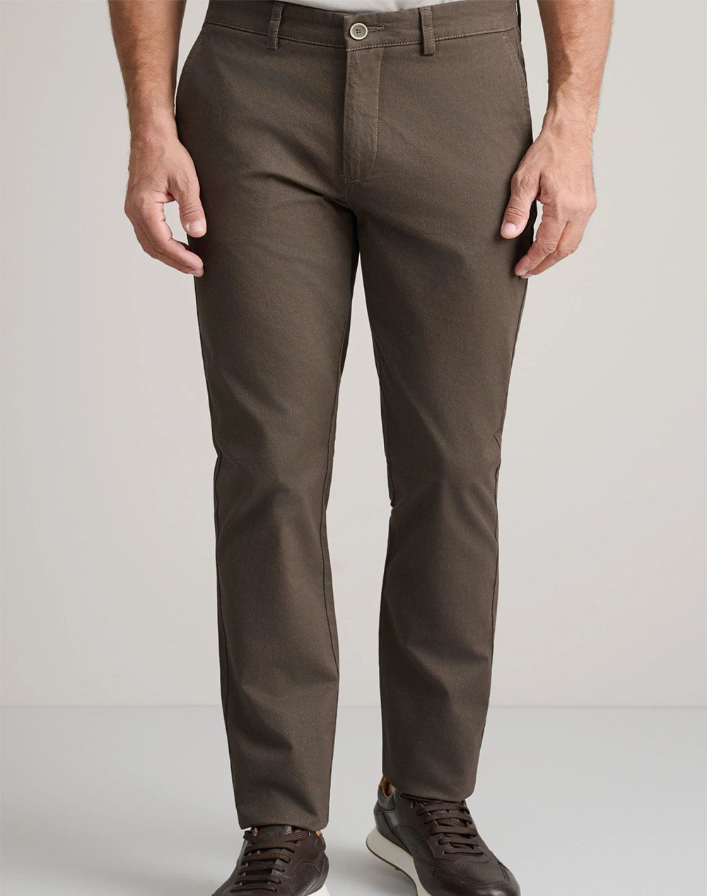 NAVY&GREEN ΠΑΝΤΕΛΟΝΙ ΑΠΙΕΤΟ MODERN FIT 24AG.1003MFA/203-ESPRESSO DarkBrown