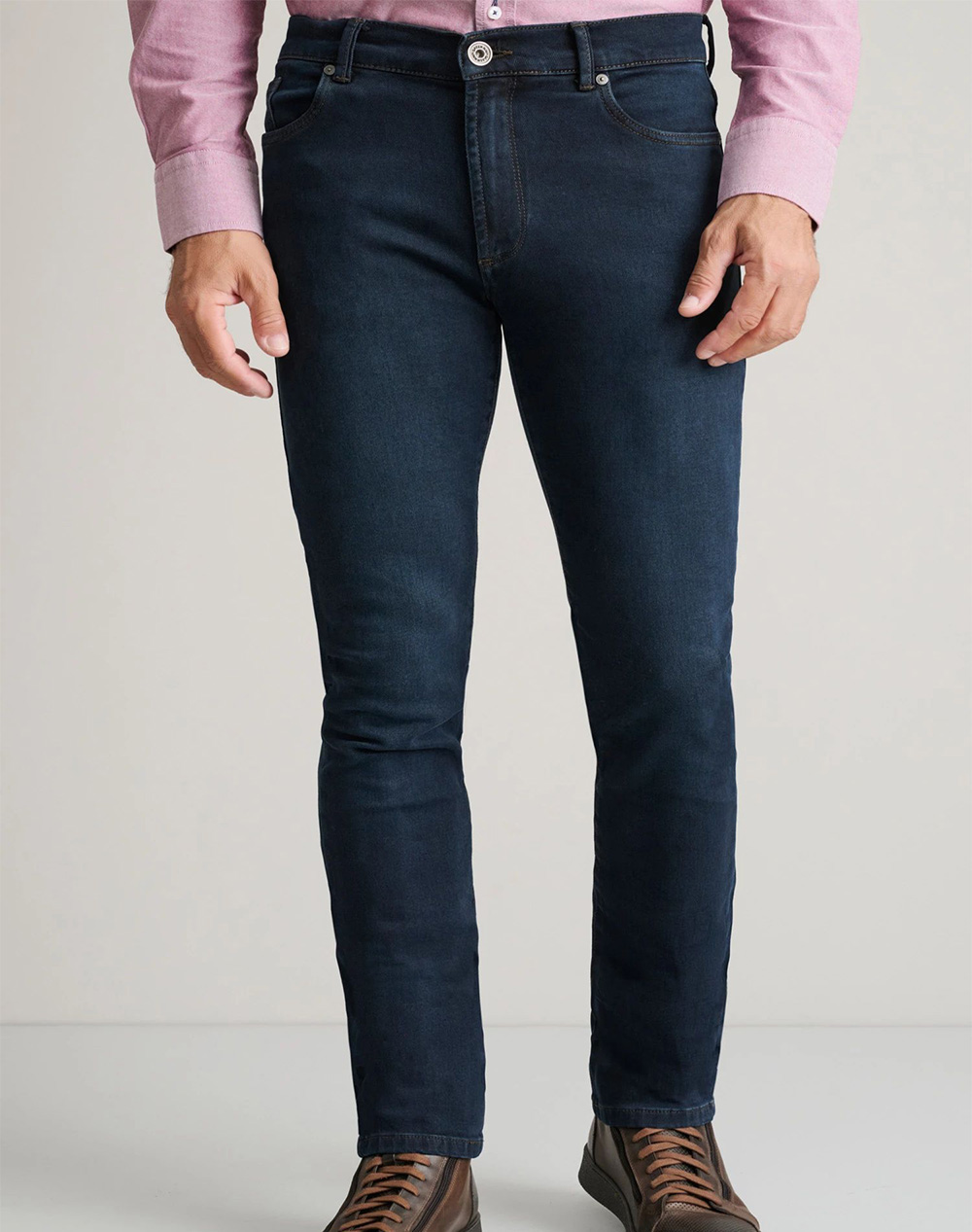 NAVY&GREEN ΠΑΝΤΕΛΟΝΙ ΝΤΕΝΙΜ REGULAR WAIST 24YI.218/5-DARK BLUE DenimDarkBlue