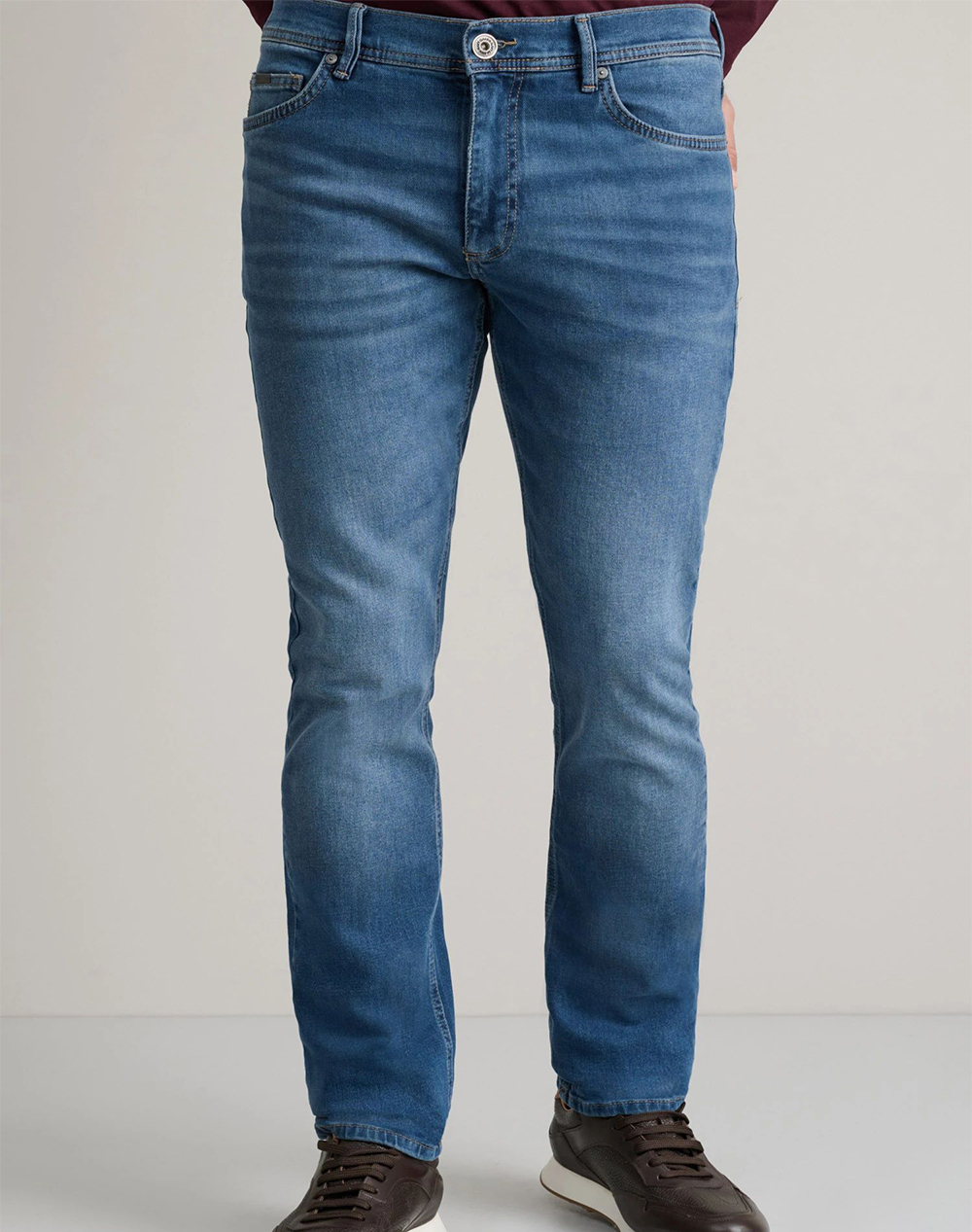 NAVY&GREEN ΤΖΗΝ-LOW WAIST 24AK.048/LW-DIRTY BLUE DenimBlue