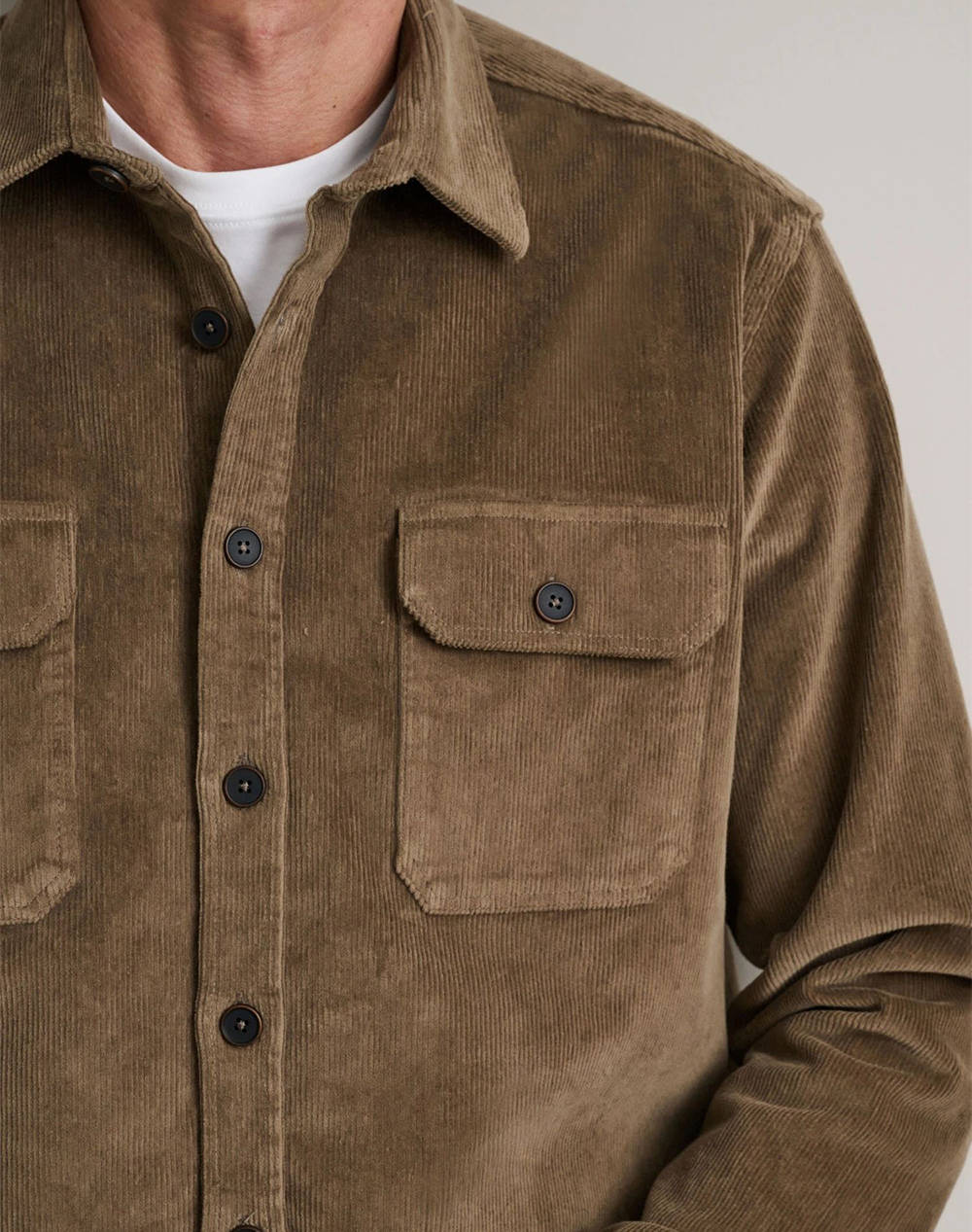 NAVY&GREEN OVERSHIRT 24NG.CAS01/OS.2-CAMEL Camel φωτογραφία