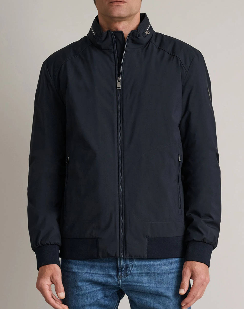 NAVY&GREEN ΤΖΑΚΕΤ ΜΕ ΑΠΟΣΠΩΜΕΝΗ ΚΟΥΚΟΥΛΑ 24HS.008.1-NAVY DarkBlue