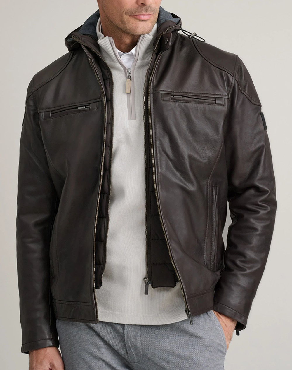 NAVY&GREEN ΔΕΡΜΑΤΙΝΑ-ΔΕΡΜΑΤΙΝΑ 24HA.001/2.2-DARK BROWN DarkBrown