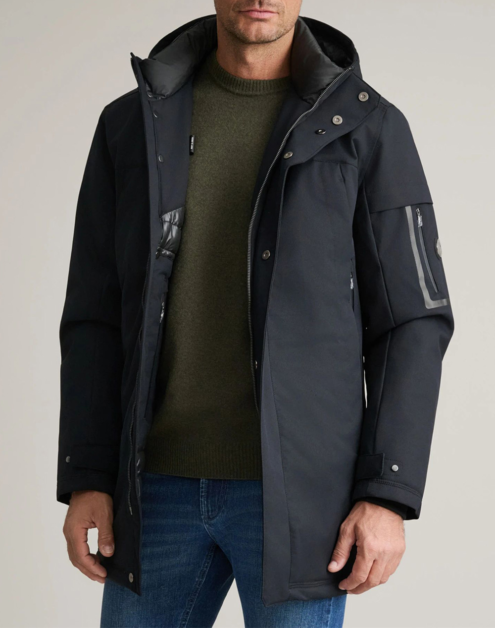 NAVY&GREEN ΤΖΑΚΕΤ 24WE.181-DARK BLUE DarkBlue