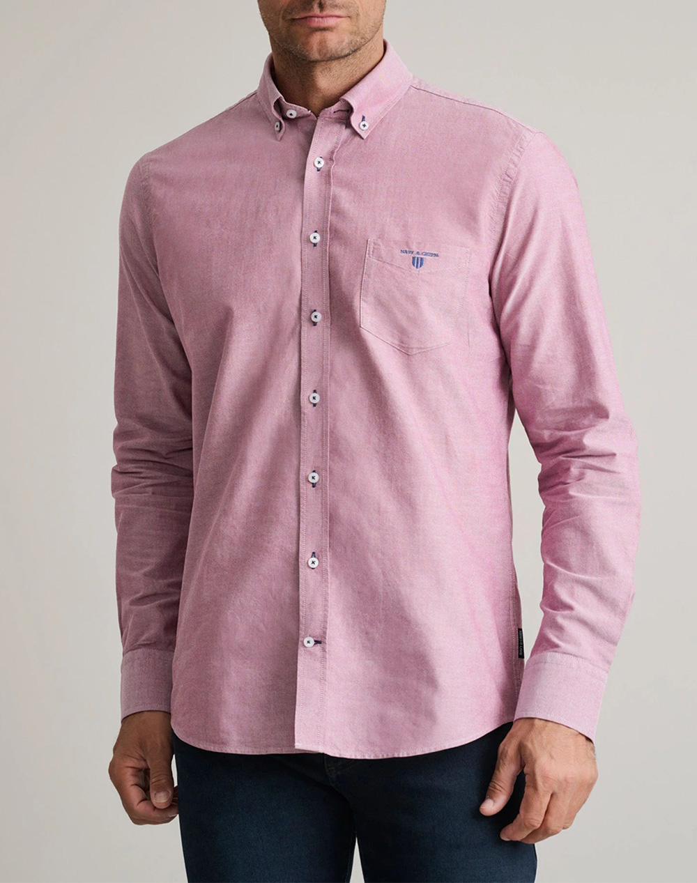 NAVY&GREEN ΠΟΥΚΑΜΙΣΟ 24NG.KR130/1Β.1-DUSTY ROSE Pink