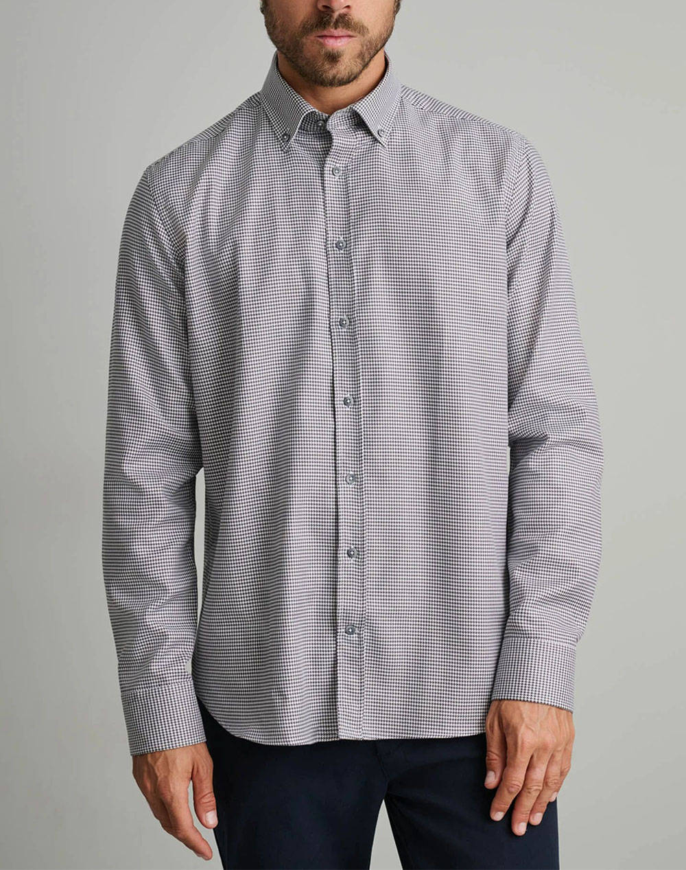 NAVY&GREEN ΠΟΥΚΑΜΙΣΟ 24NG.CA262/1B-RAVEN/WHITE Multi