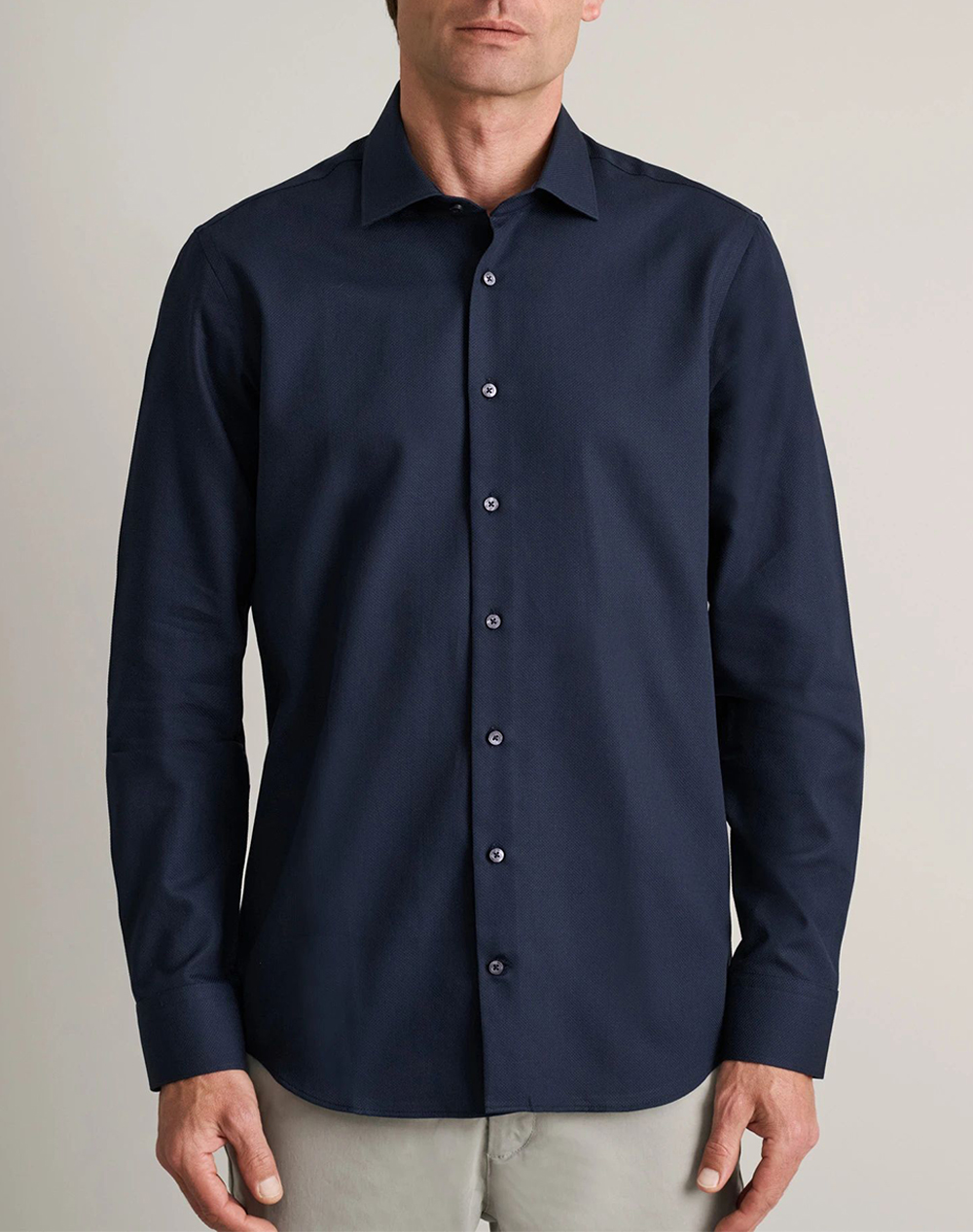 NAVY&GREEN ΠΟΥΚΑΜΙΣΟ COMFORT FIT 24NG.SD151/NGM.1-DARKEST BLUE DarkBlue