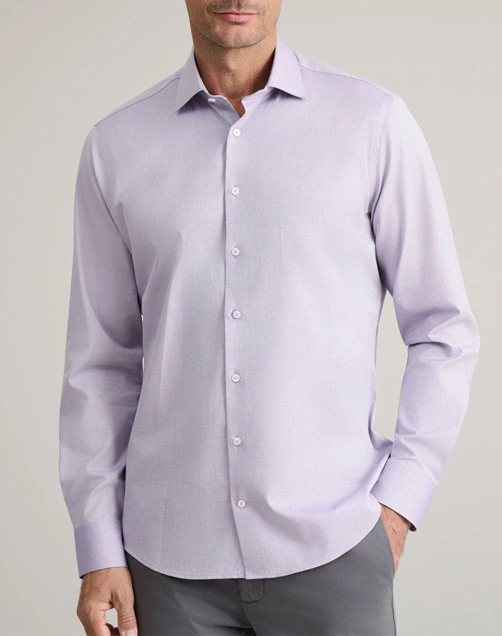 NAVY&GREEN ΠΟΥΚΑΜΙΣΟ COMFORT FIT 24NG.EK049/NGM-PURPLE LightPurple