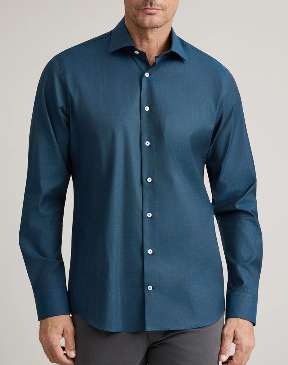 NAVY&GREEN ΠΟΥΚΑΜΙΣΟ COMFORT FIT 24NG.EK049/NGM-NAVY BLUE NavyBlue