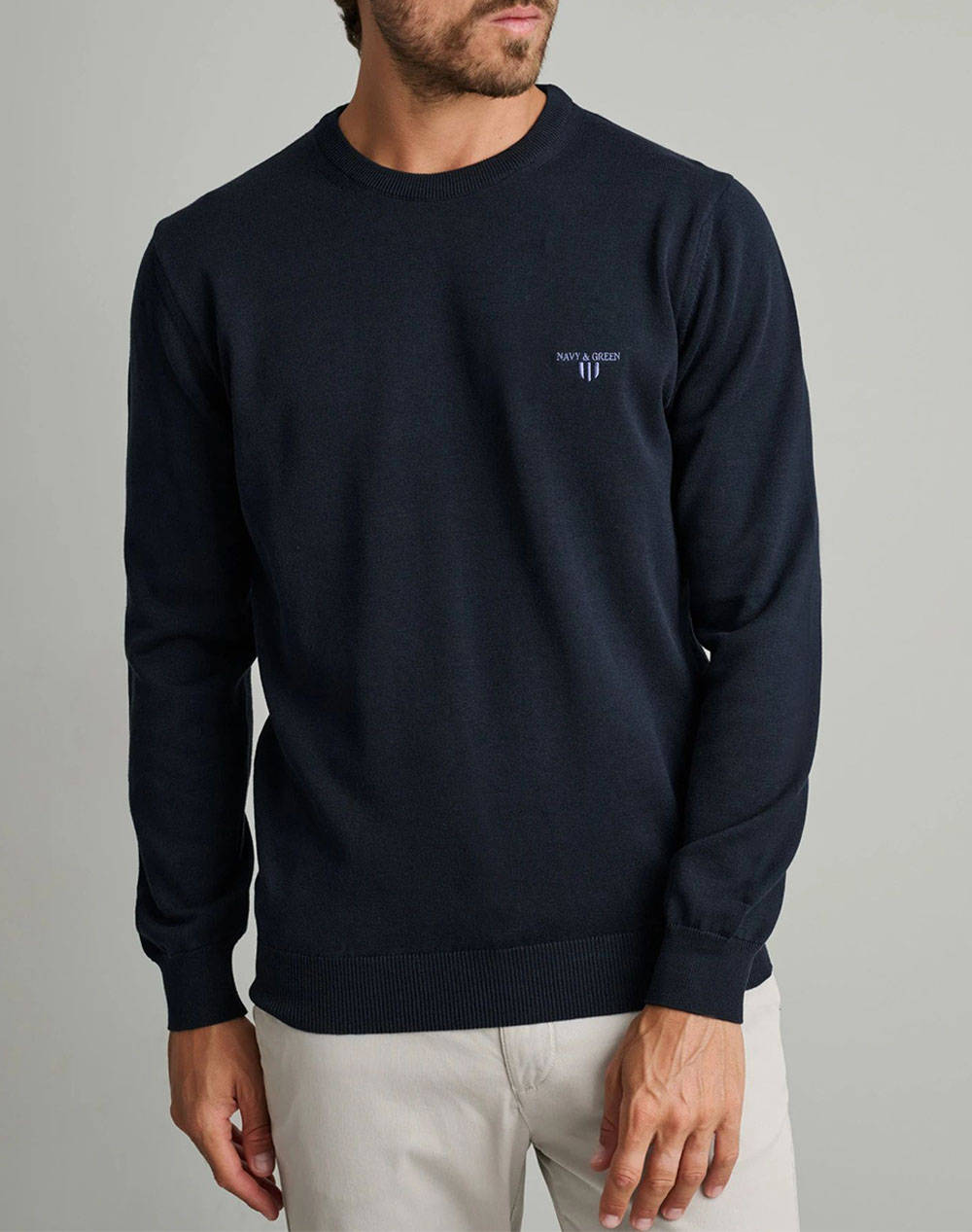 NAVY&GREEN ΠΛΕΚΤΟ 24YM.741/P.5-BLUE DarkBlue