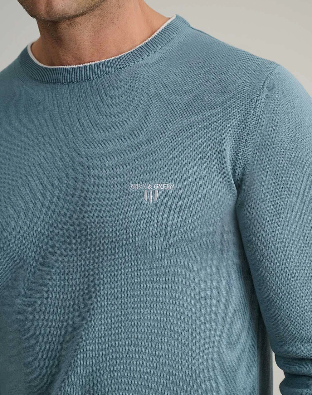 NAVY&GREEN ΠΛΕΚΤΟ 24YM.926/P.4-PILOT BLUE LightBlue φωτογραφία