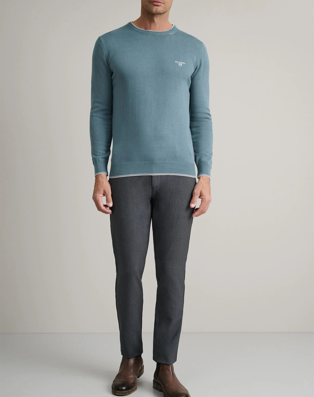 NAVY&GREEN ΠΛΕΚΤΟ 24YM.926/P.4-PILOT BLUE LightBlue φωτογραφία