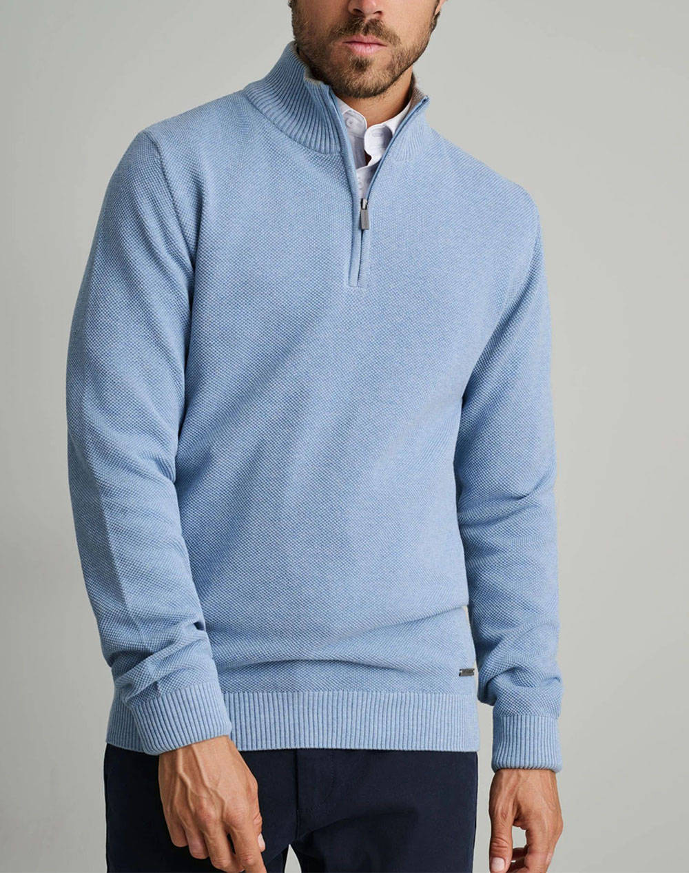 NAVY&GREEN ΠΛΕΚΤΟ 24YM.1017/LZ-LIGHT BLUE LightBlue