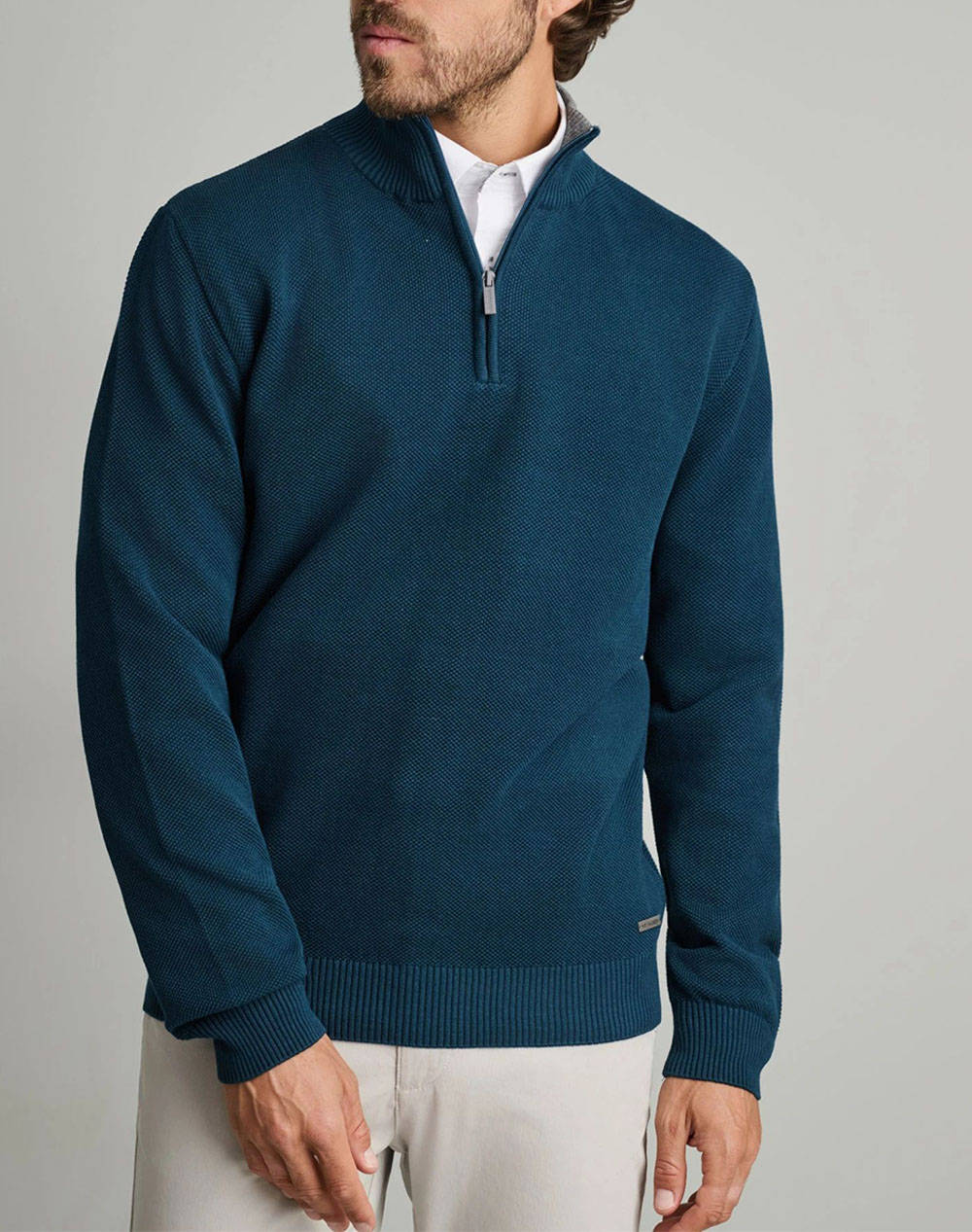 NAVY&GREEN ΠΛΕΚΤΟ 24YM.1017/LZ-MOROCCAN BLUE Petrol