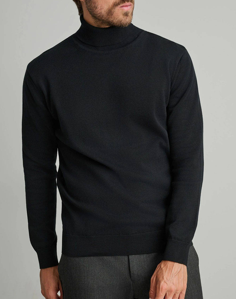 NAVY&GREEN ΠΛΕΚΤΟ 24YM.510/FS.8-BLACK Black