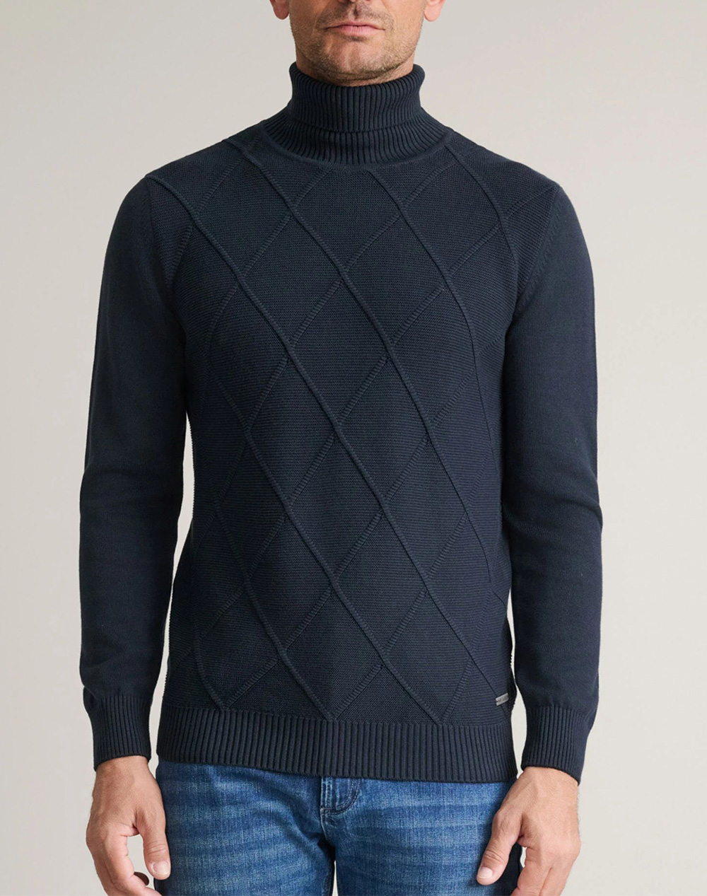 NAVY&GREEN ΠΛΕΚΤΟ-10GG COTTON 24YM.1022/FS-BLUE DarkBlue