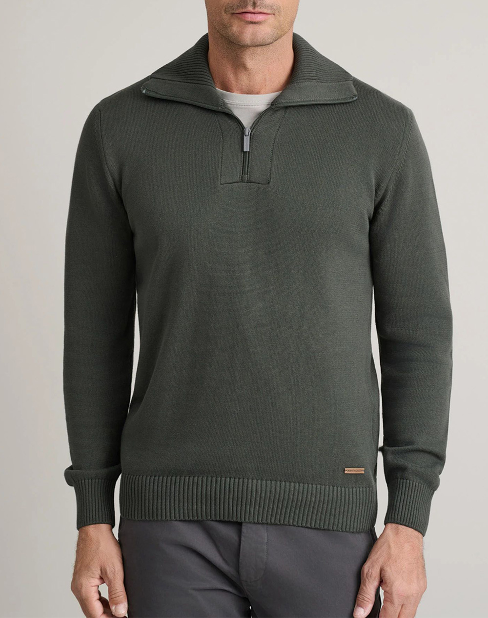 NAVY&GREEN ΠΛΕΚΤΟ-10GG COTTON 24YM.1020/2LZ-DEEPEST GREEN Green