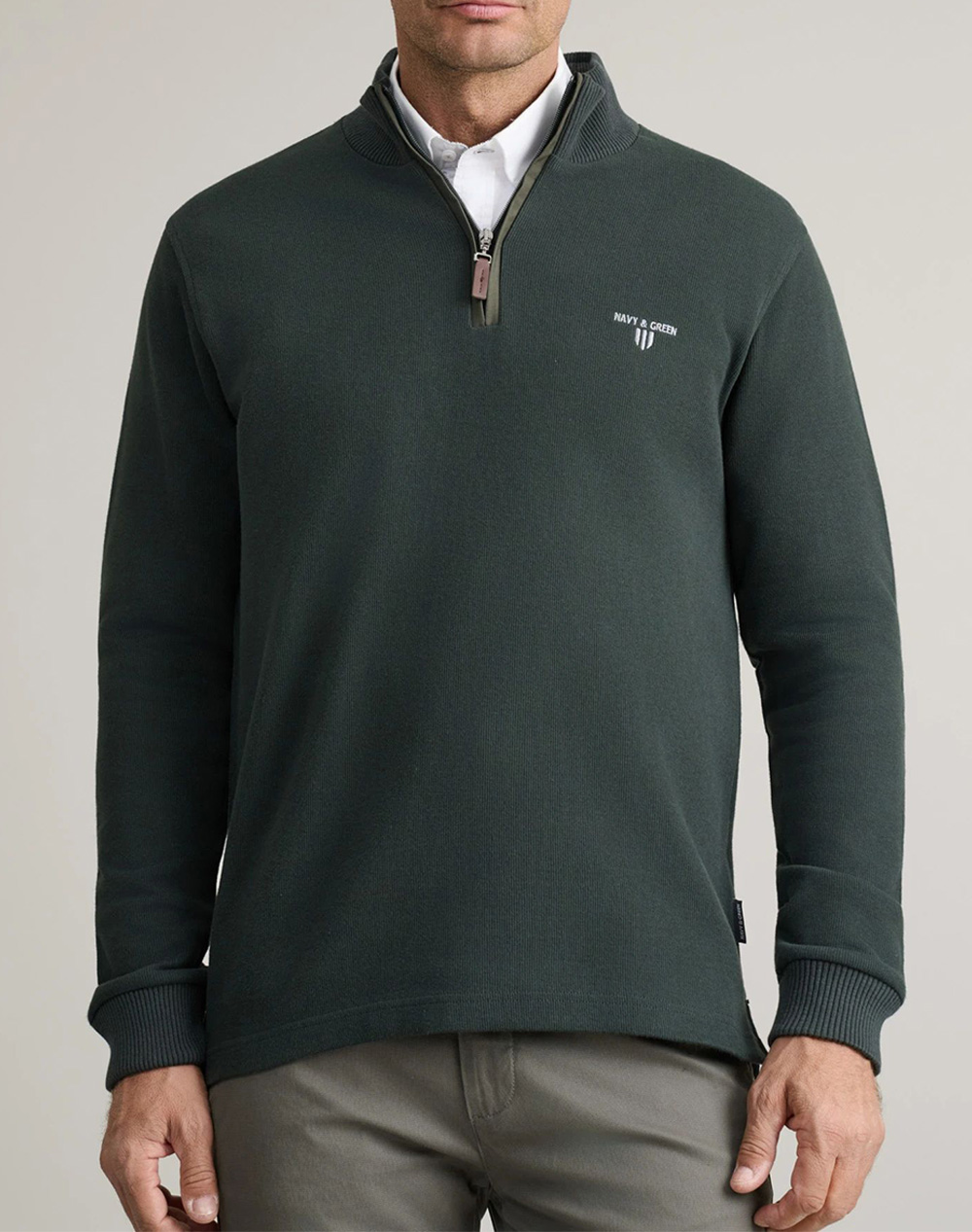 NAVY&GREEN NAVY&GREEN ΜΠΛΟΥΖΑ 24EY.038/LZ-DEEPEST GREEN Green