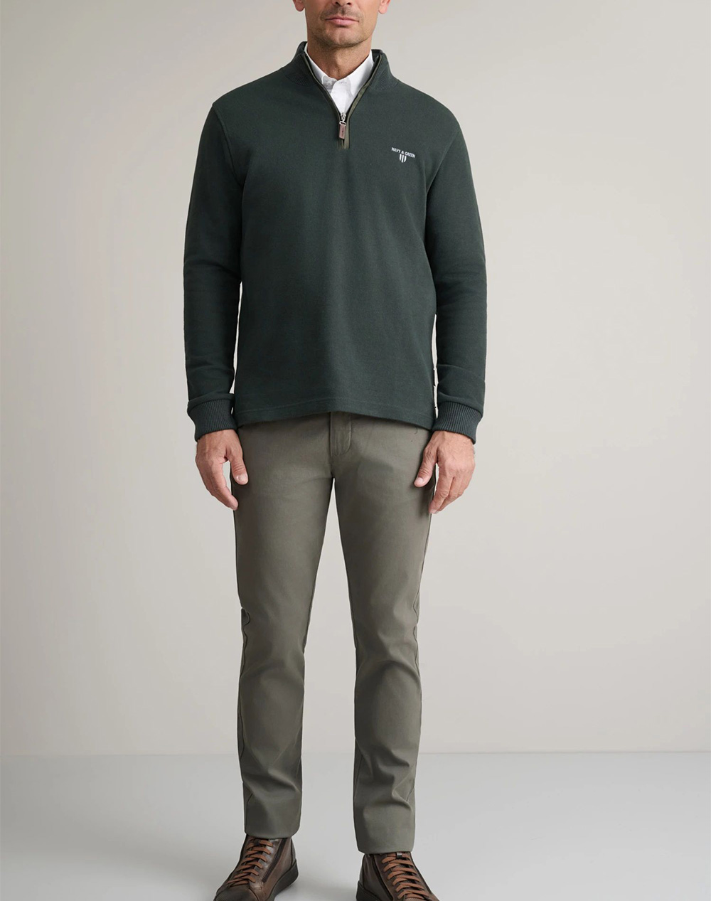 NAVY&GREEN ΜΠΛΟΥΖΑ 24EY.038/LZ-DEEPEST GREEN Green φωτογραφία