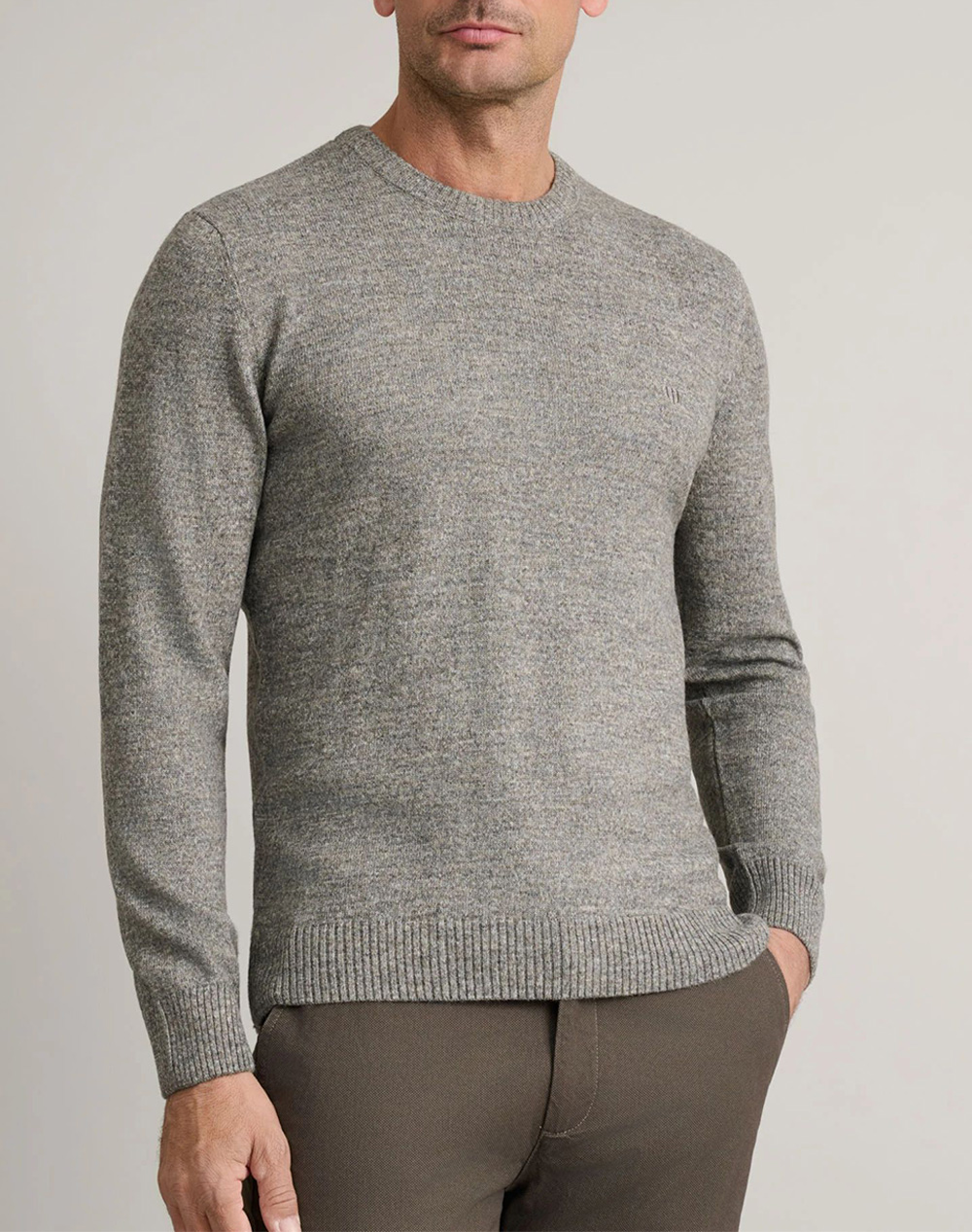 NAVY&GREEN ΜΠΛΟΥΖΑ 24YM.1026/R-GREY BROWN Gray