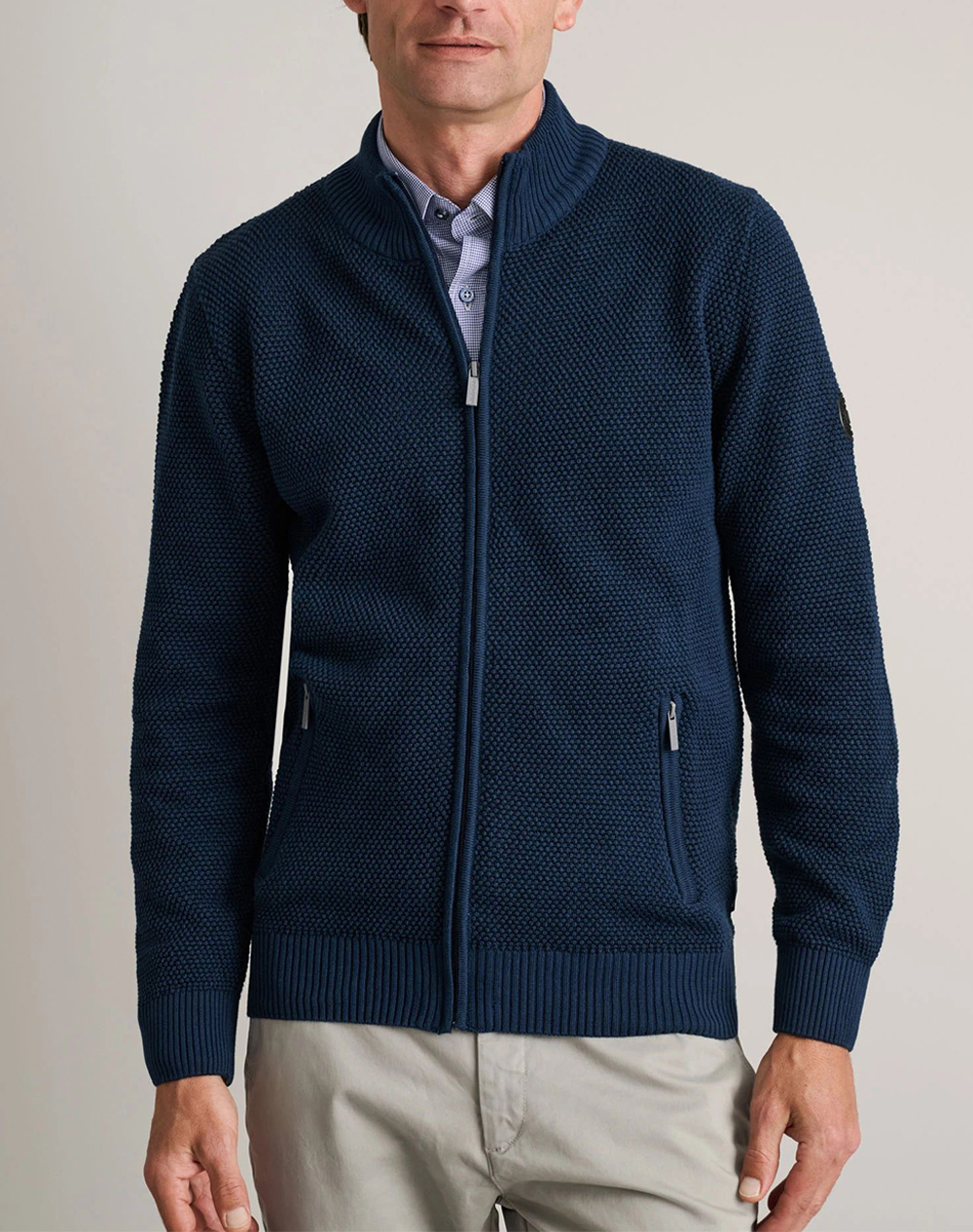 NAVY&GREEN ΠΛΕΚΤΗ ΒΑΜΒΑΚΕΡΗ ΖΑΚΕΤΑ ΜΕ ΦΕΡΜΟΥΑΡ 24YM.996/GZ.2-DARK PETROL Petrol