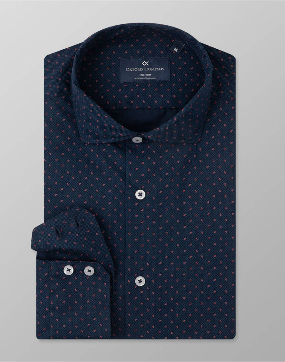 OXFORD COMPANY ROMEO SLIM FIT ΠΟΥΚΑΜΙΣΟ M143-RY21.02-02 Multi