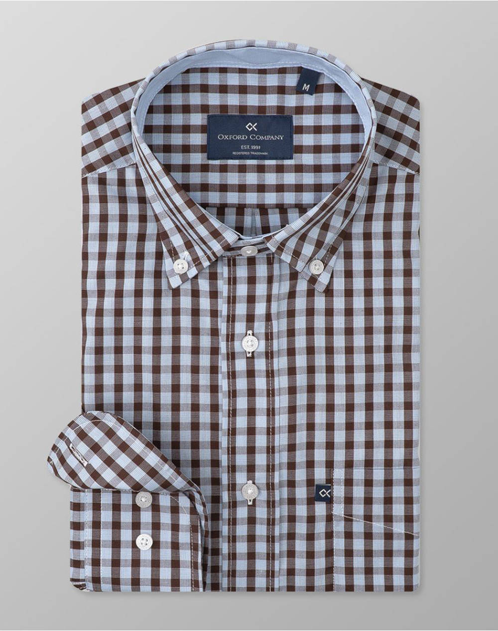 OXFORD COMPANY OXFORD COMPANY BUTTON DOWN ΠΟΥΚΑΜΙΣΟ M134-BY10.01-01 Multi