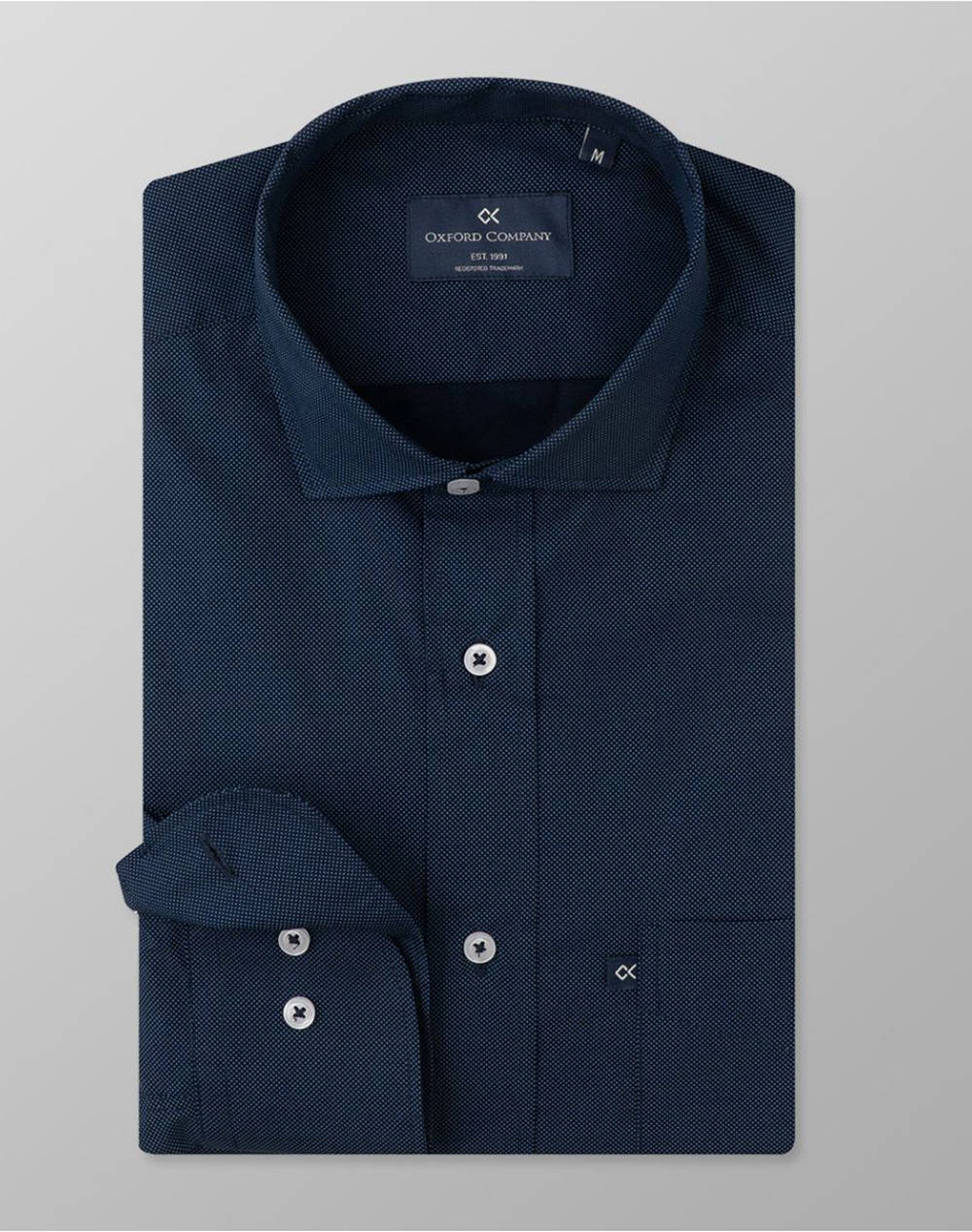 OXFORD COMPANY OXFORD COMPANY ROMEO ΠΟΥΚΑΜΙΣΟ M142-RY20.01-01 DarkBlue