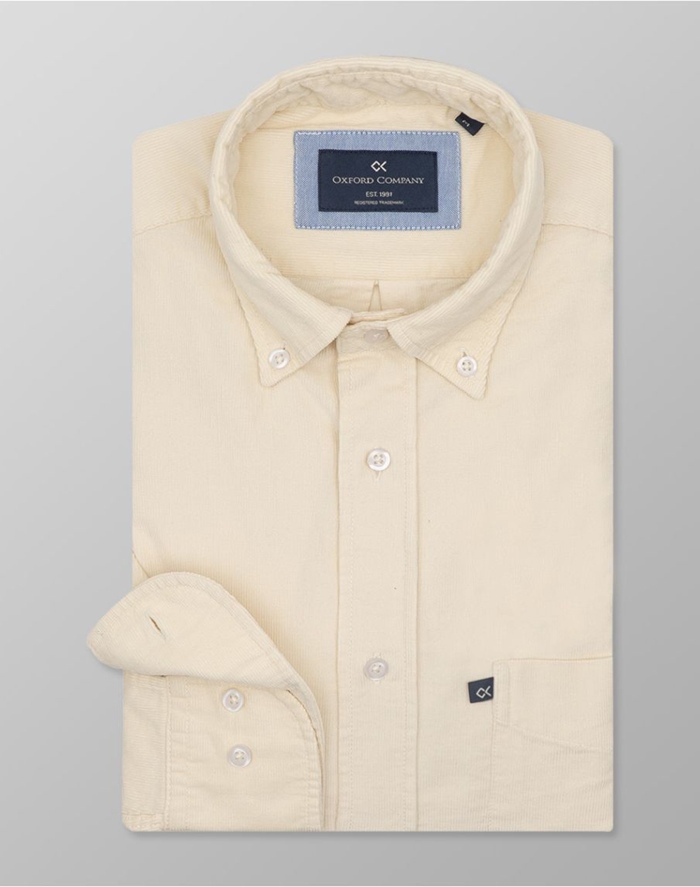OXFORD COMPANY BUTTON DOWN ΠΟΥΚΑΜΙΣΟ K311-BY10.01-01 Ecru